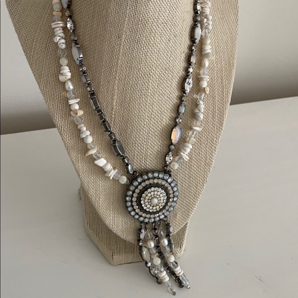 Statement Shell Necklace - image 1